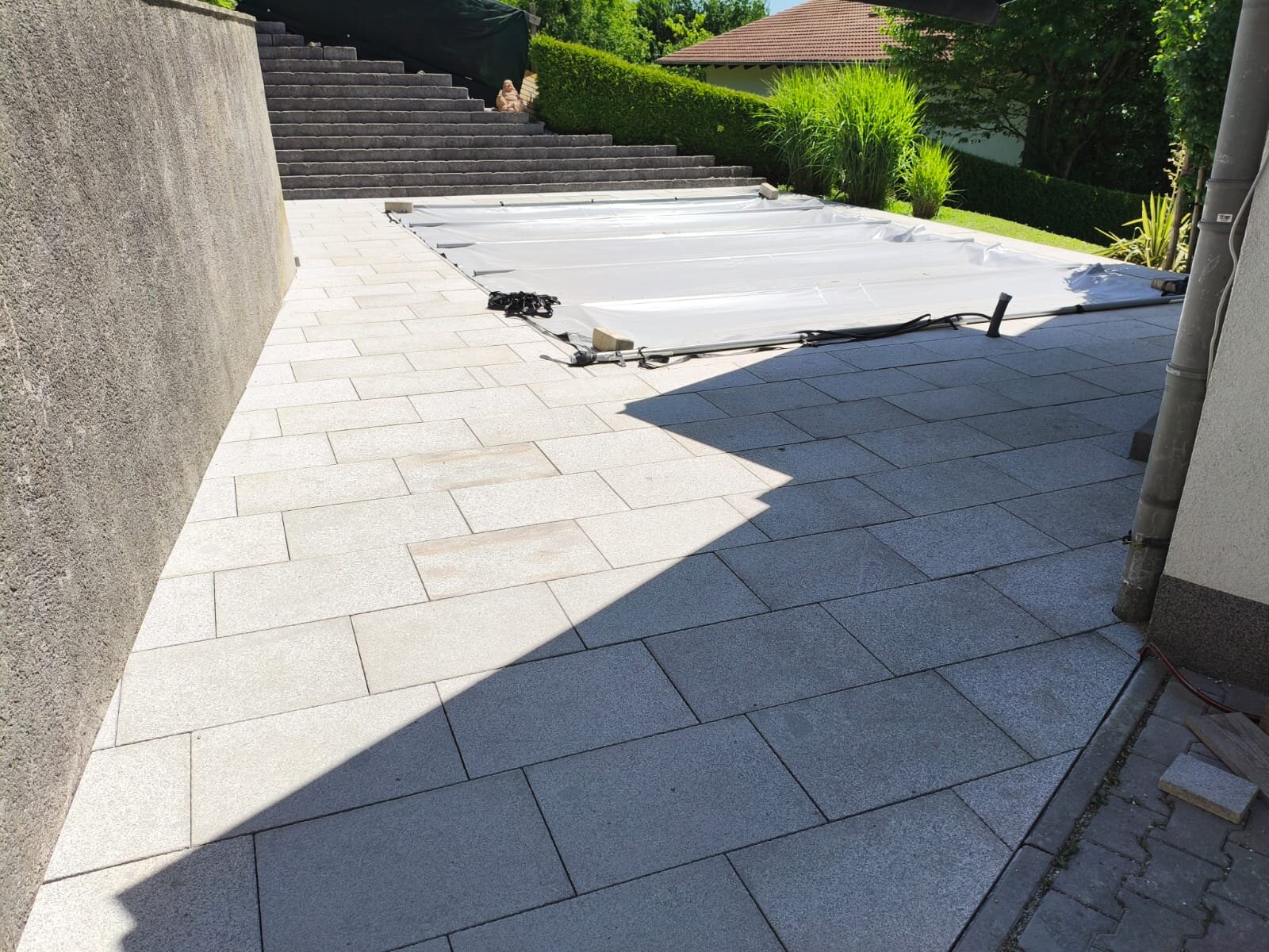 Pflasterung Garten